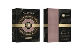 КПБ  микрофибра-страйп Pandora <№19-1213 Горький шоколад>