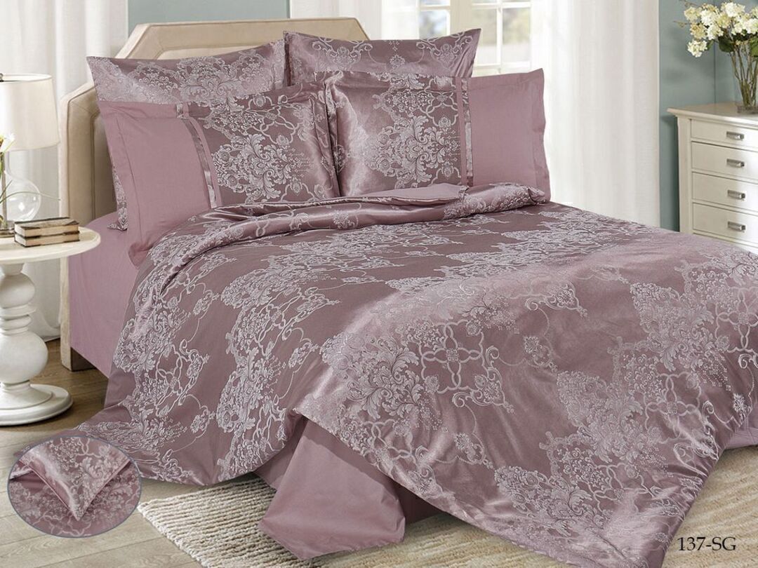 КПБ 2сп сатин-жаккард Satin Jacquard SG Клео <SG-137>