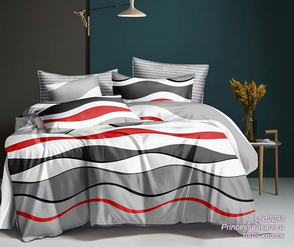 КПБ  поплин Оливковая коллекция с простыней на резинке (160*200*25) Реноме <УУ 2293> 