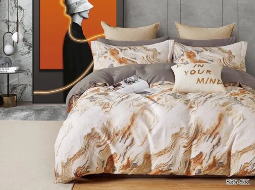 КПБ семейный сатин в коробке Satin de Luxe SK Клео <855-SK>