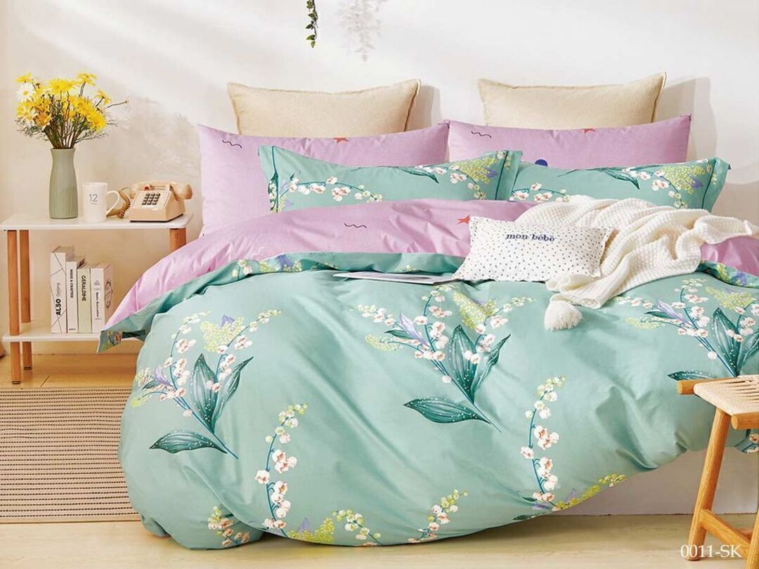 КПБ 1,5сп сатин в коробке (нав 70*70) Satin de Luxe SK Клео <0011-SK>