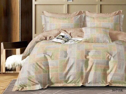 КПБ  сатин в коробке (нав 70*70) Satin de Luxe SK Клео <867-SK>