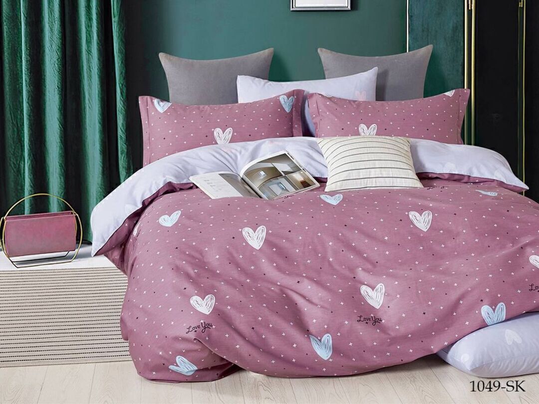 КПБ 1,5сп сатин в коробке (нав 70*70) Satin de Luxe SK Клео <1049-SK>
