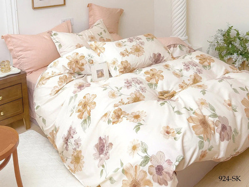 КПБ  сатин в коробке (нав 70*70) Satin de Luxe SK Клео <924-SK/CH>