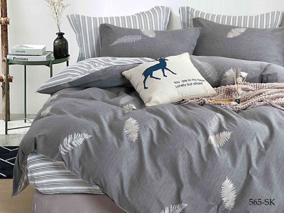 КПБ 1,5сп сатин в коробке (нав 70*70) Satin de Luxe SK Клео <565-SK>
