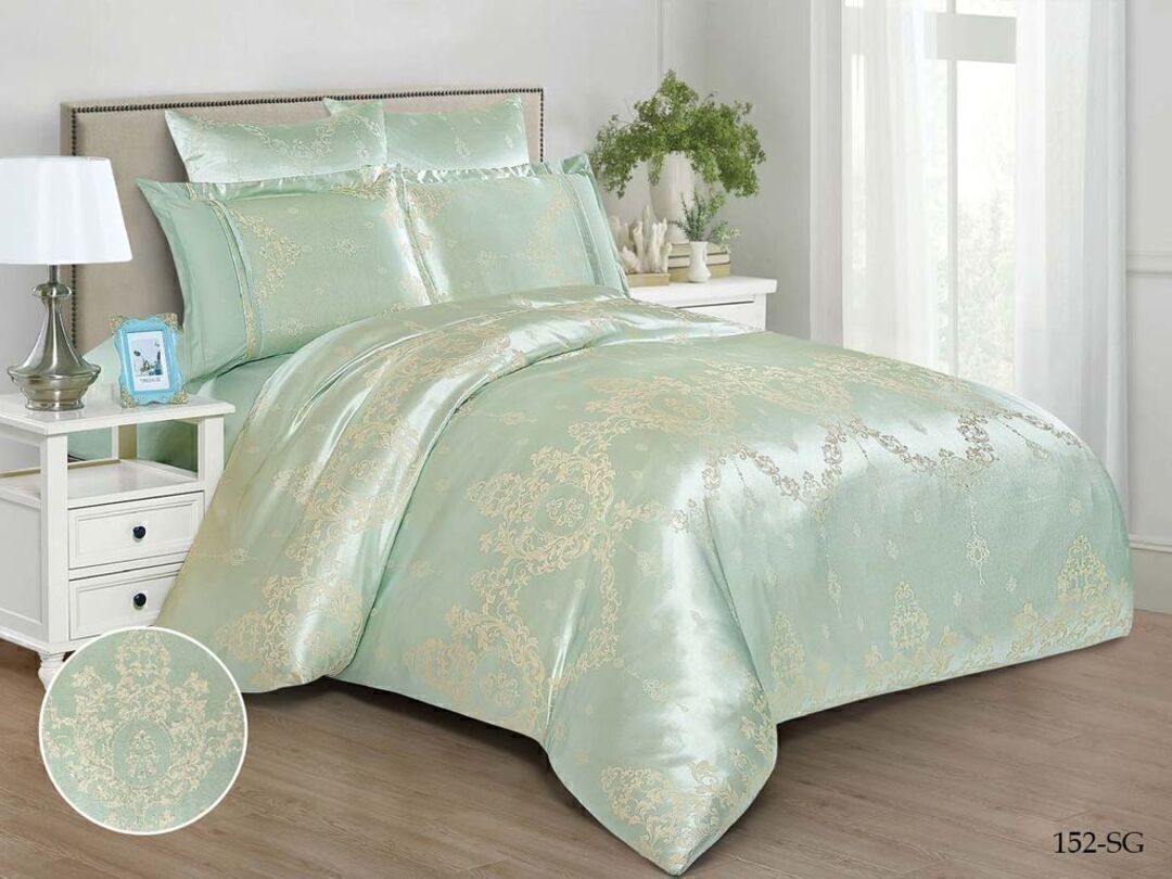 КПБ семейный сатин-жаккард Satin Jacquard SG Клео <SG-152>