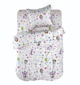 КПБ в детскую кроватку перкаль Wenge baby <977008 Princess and dragon>