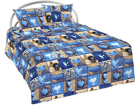 Пододеяльник 1,5сп (145*210) бязь Шуя Реноме<85431> (арт.61/114)