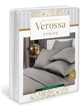 КПБ  страйп-сатин (нав 50*70) Verossa Stripe <00бел Роял>