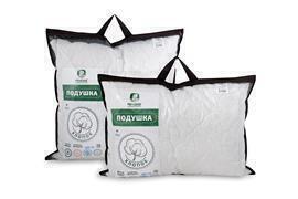 Подушка хлопок, заменитель лебяжьего пуха тк поплин Реноме