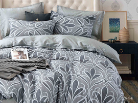 КПБ 1,5сп сатин в коробке (нав 70*70) Satin de Luxe SK Клео <559-SK>