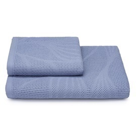 Полотенце вафельное Stormire Клинелли, 17-3919 византийский голубой