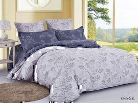 КПБ 1,5сп сатин в коробке (нав 70*70) Satin de Luxe SK Клео <686-SK>