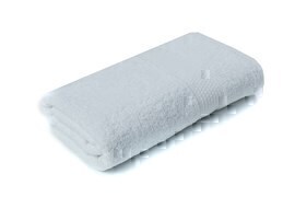 Полотенце махровое Соты 100*180 400гр/м2, 024 белый<100*180, 024 белый, банное большое> (арт.BS)