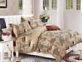 КПБ 1,5сп сатин в коробке (нав 70*70) Satin de Luxe SK Клео <341-SK>