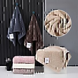 Полотенце велюр/махра 15..524 7Я