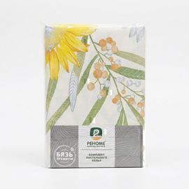 КПБ  с  простыней бязь Премиум Реноме <72101-1 Солана> 