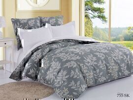 КПБ 1,5сп сатин в коробке (нав 70*70) Satin de Luxe SK Клео <755-SK Скидка>