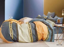 КПБ евро сатин в коробке Satin de Luxe SK Клео <800-SK>