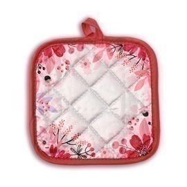 Прихватка стеганая 17*17 хлопок Бояртекс (Интер) М<Цветочная нежность>
