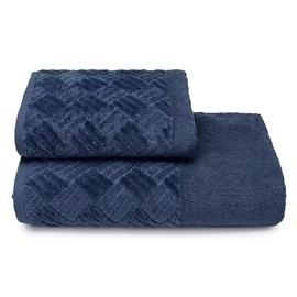 Полотенце махровое Vimine Клинелли, 18-3912 синий