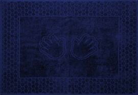 Полотенце махровое Ручки 400гр/м2 Узбекистан ТД, темно-синий