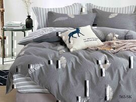 КПБ 1,5сп сатин в коробке (нав 70*70) Satin de Luxe SK Клео <565-SK>