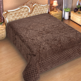 Покрывало ультрастеп Моника Марианна, 84, темно-коричневый