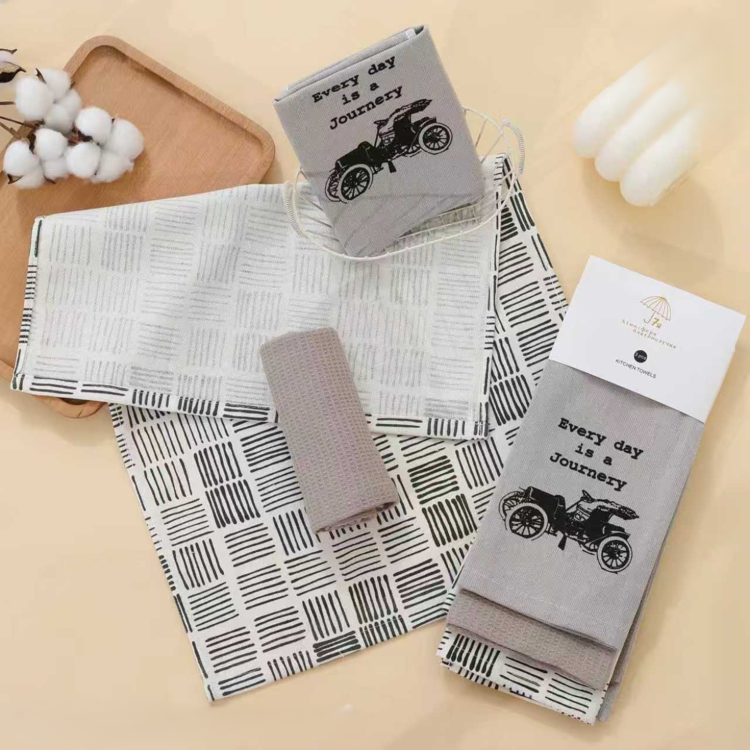 Полотенце вафеля/хлопок 2211654 3шт 7Я<40*60, маленькое>