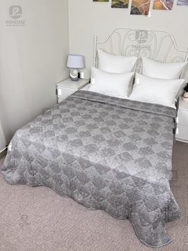 Покрывало хлопковое 46..347 7Я, 4608347, серый